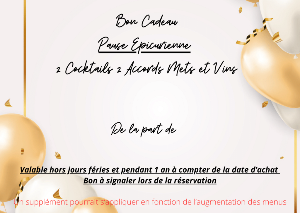 Pause epicurienne